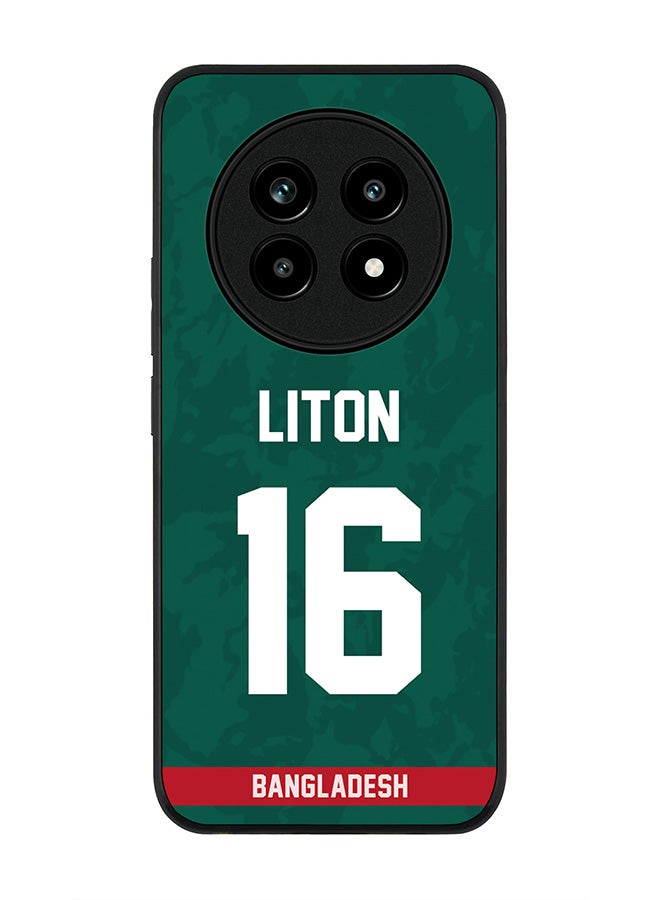 For Realme 13 Pro / 13 Pro+ Case,Slim fit Camera Protection, Shockproof Thin Phone cover  - Bangladesh Liton Das, Jersey No 16